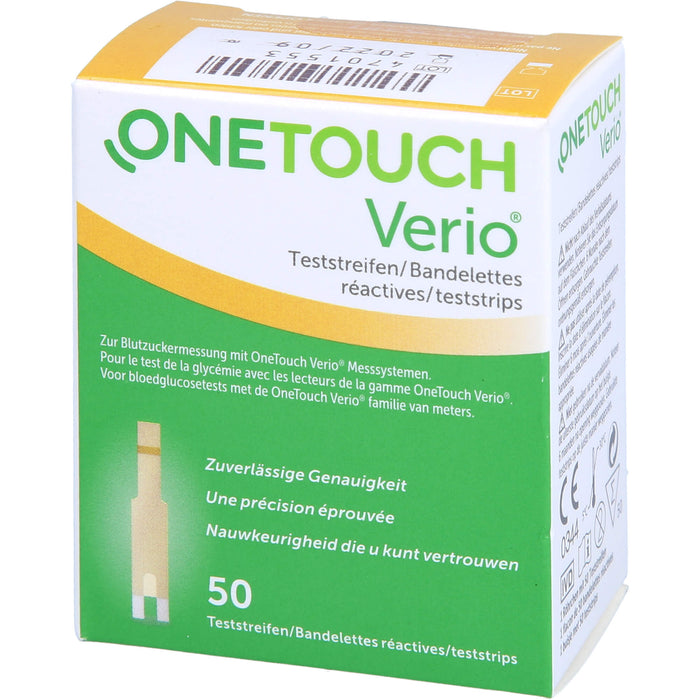 OneTouch Verio Teststreifen, 50 pcs. Test strips