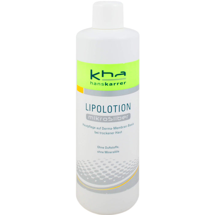 Hans Karrer Lipolotion MikroSilber bei trockener Haut, 500 ml Lotion