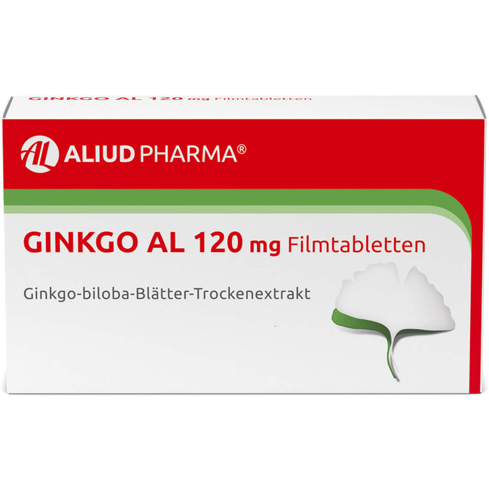 Ginkgo AL 120 mg Filmtabletten bei leichter Demenz, 30 pcs. Tablets