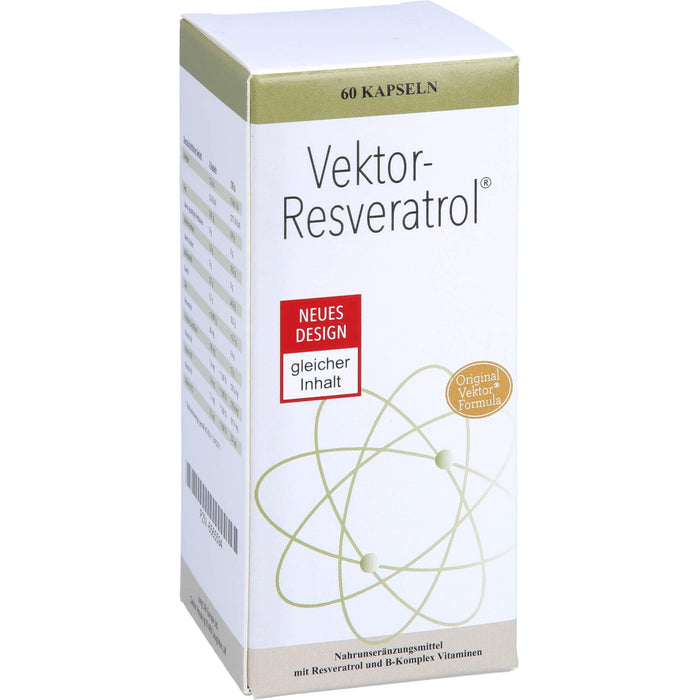 Vektor-Resveratrol Kapseln, 60 St. Kapseln