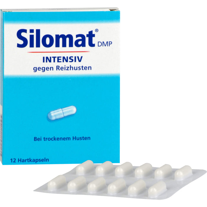 Silomat DMP Intensiv Hartkapseln gegen Reizhusten, 12 pc Capsules