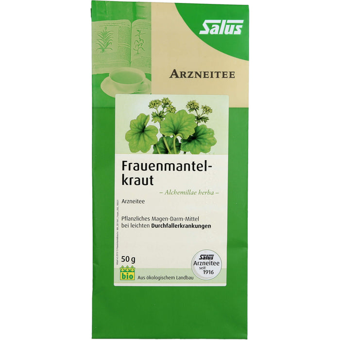 Salus Frauenmantelkraut Arzneitee bio bei leichten Durchfallerkrankungen, 50 g Tee