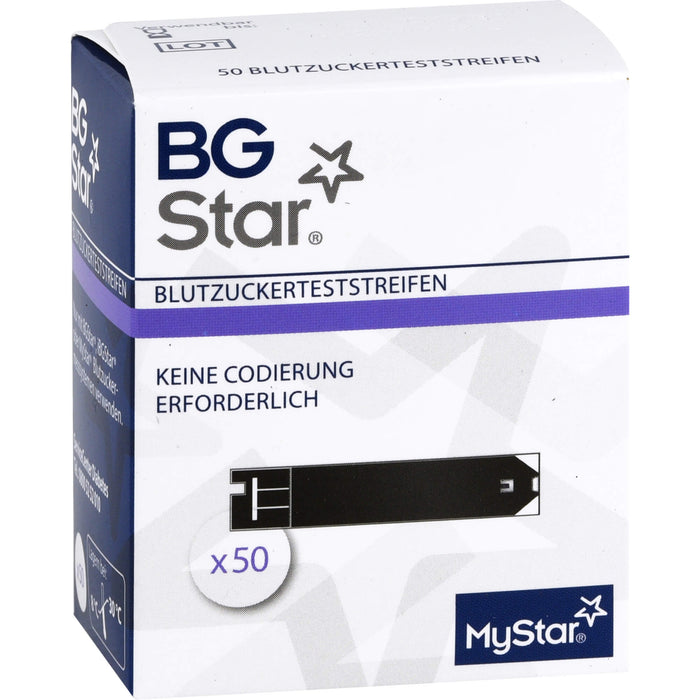 BG Star Teststreifen, 50 pcs. Test strips