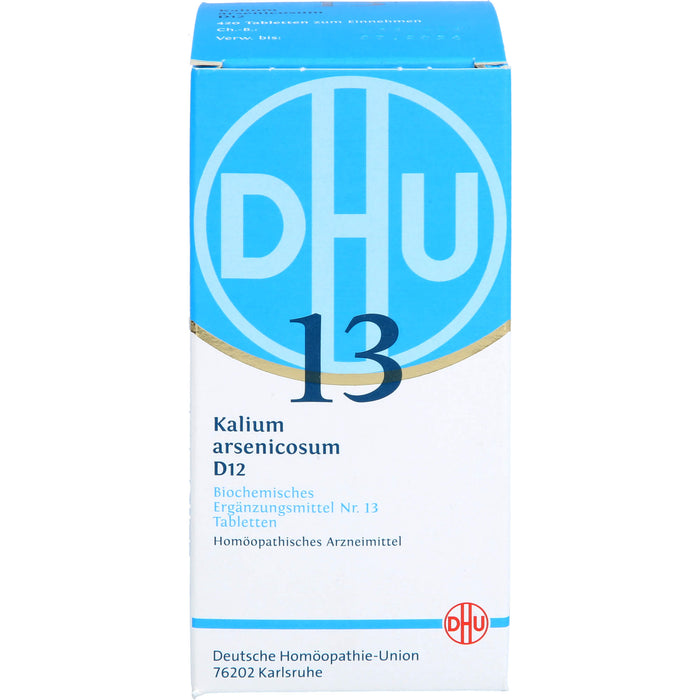 DHU Schüßler-Salz Nr. 13 Kalium arsenicosum D12 Tabletten, 420 St. Tabletten