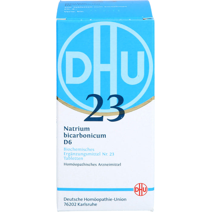 DHU Schüßler-Salz Nr. 23 Natrium bicarbonicum D6 Tabletten, 420 pc Tablettes