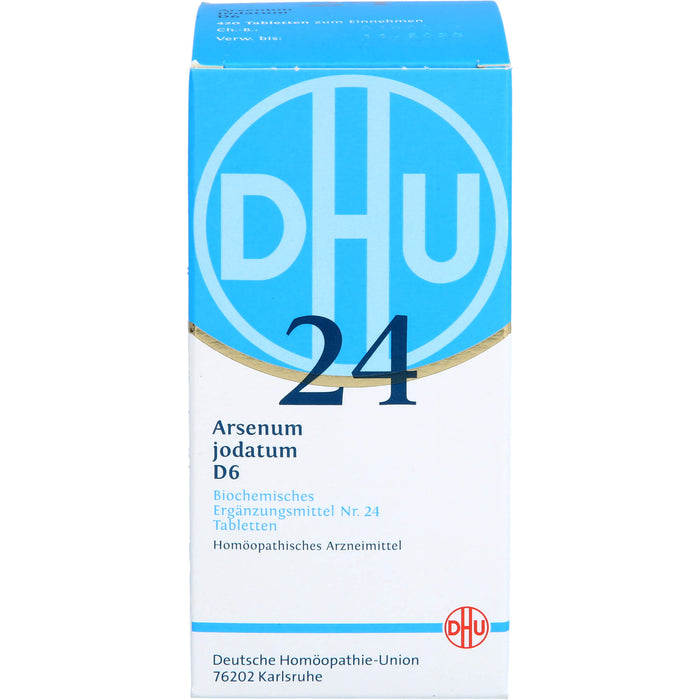 DHU Schüßler-Salz Nr. 24 Arsenum jodatum D6 Tabletten, 420 pcs. Tablets