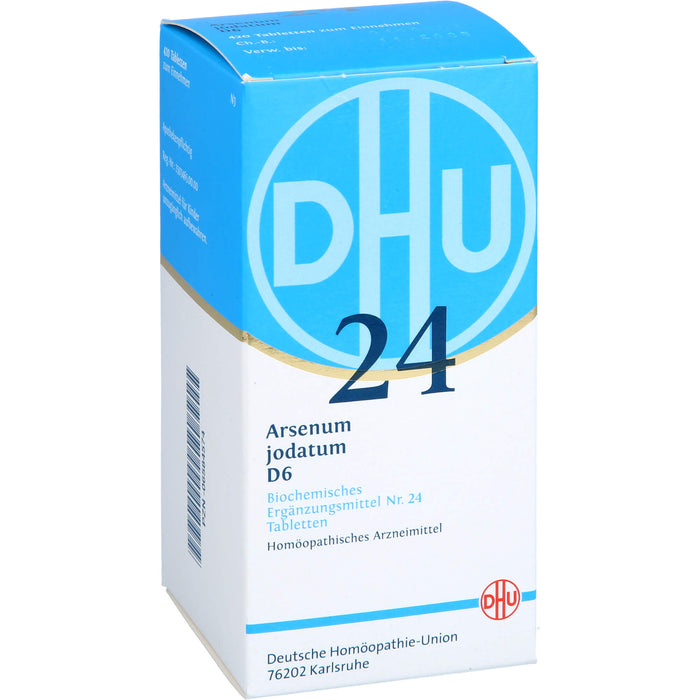 DHU Schüßler-Salz Nr. 24 Arsenum jodatum D6 Tabletten, 420 pc Tablettes