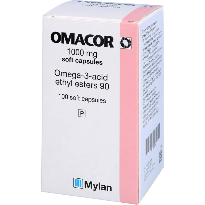 Omacor 1000 mg ACA Weichkapseln, 100 St WKA