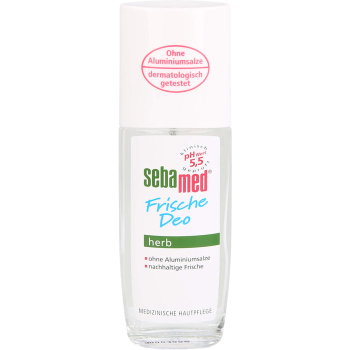 sebamed frische Deo herb für die empfindliche Haut, 75 ml Solution