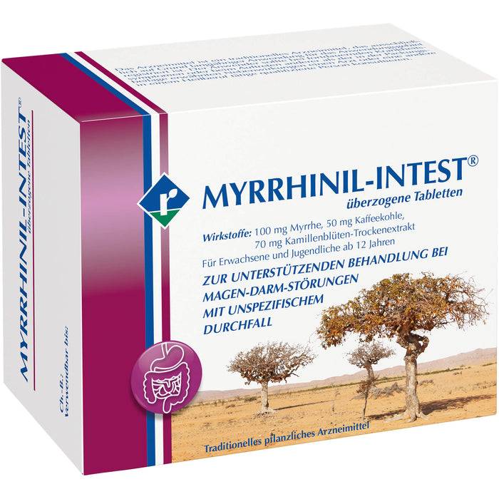 MYRRHINIL-INTEST überzogene Tabletten, 200 St. Tabletten