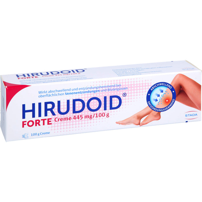 Hirudoid forte Creme wirkt abschwellend und entzündungshemmend, 100 g Cream