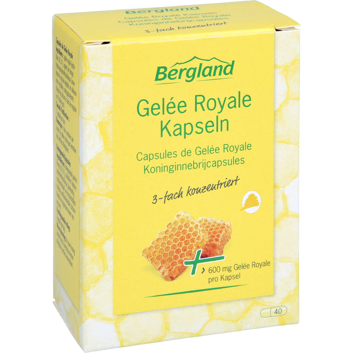 Bergland Gelée Royale Kapseln, 40 pcs. Capsules