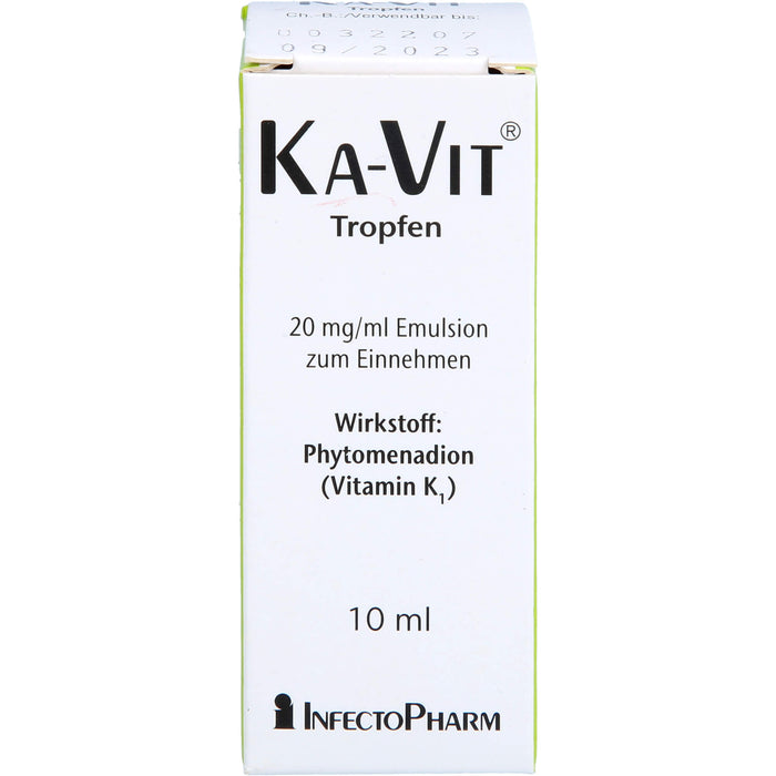 INFECTOPHARM Ka-Vit Tropfen, 10 ml Lösung