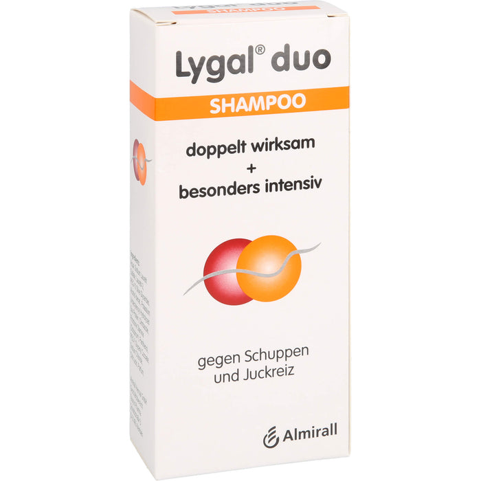 Lygal duo Shampoo gegen Schuppen und Juckreiz, 150 ml Shampoing