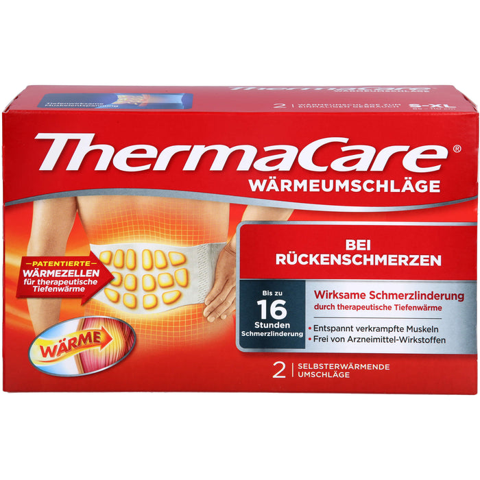 ThermaCare Wärmeumschläge Rücken, 2 pc Enveloppes