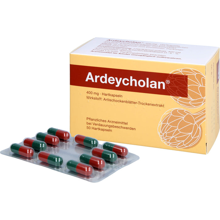 Ardeycholan Kapseln bei Verdauungsbeschwerden, 50 pcs. Capsules