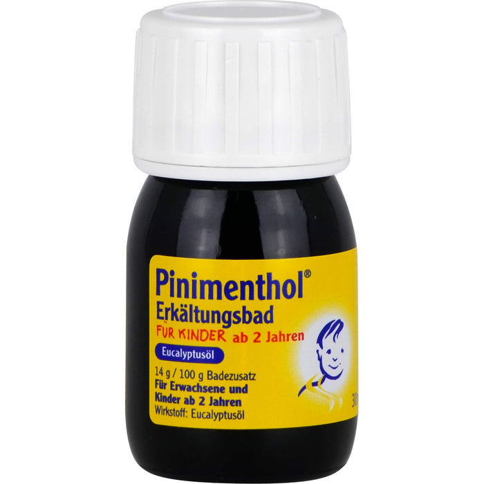 Pinimenthol Erkältungsbad für Kinder ab 2 Jahren, 30 ml Badezusatz