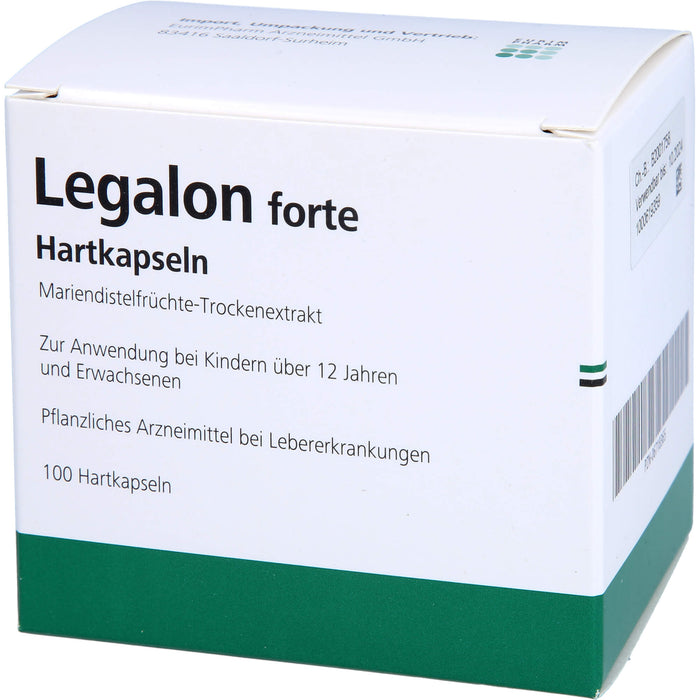 Legalon forte Eurim Hartkapseln, 100 St HKP