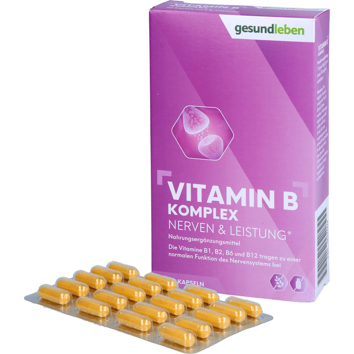 Gesund Leben Vit B Kompl, 60 St KAP