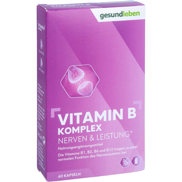 Gesund Leben Vit B Kompl, 60 St KAP