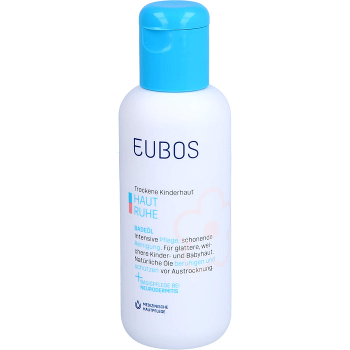 EUBOS Kinder Haut Ruhe Badeöl, 125 ml Öl