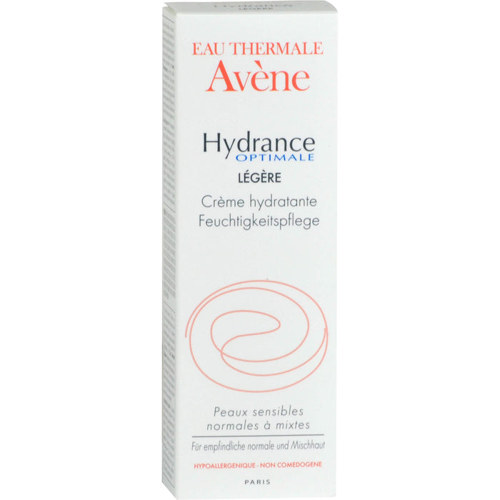 Avène Hydrance Optimale légére Feuchtigkeitspflege leichte Konsistenz Creme, 40 ml Creme