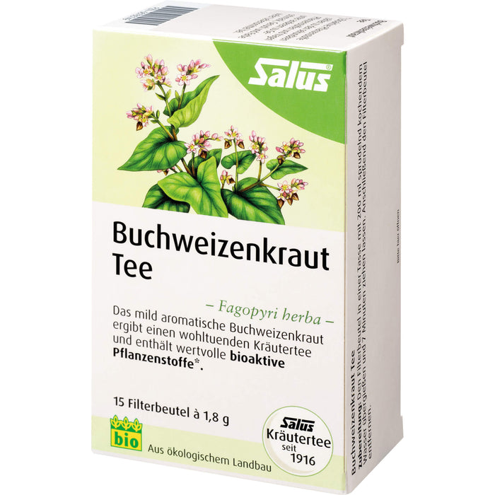 Salus Buchweizenkraut Tee, 15 St. Filterbeutel