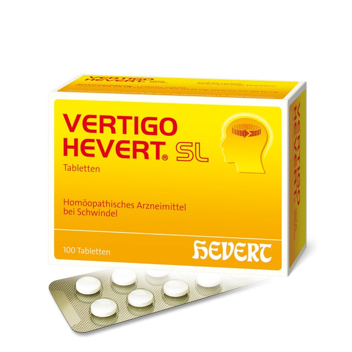 Vertigo Hevert SL Tabletten, 100 pcs. Tablets