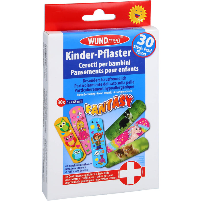 WUNDmed Kinder-Pflaster Fantasy, 30 pcs. Patch