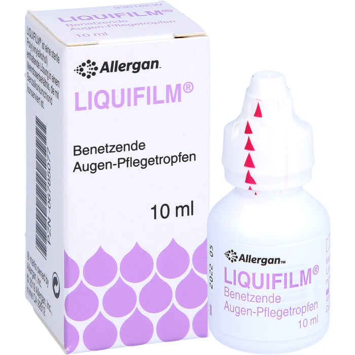 LIQUIFILM Benetzende Augen-Pflegetropfen, 10 ml Lösung