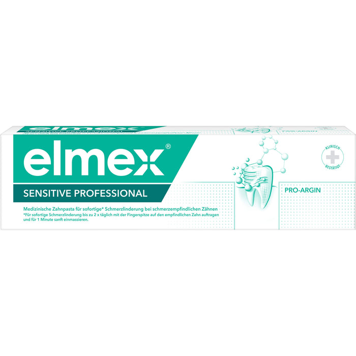 elmex Sensitive Professional medizinische Zahnpasta, 75 ml Toothpaste