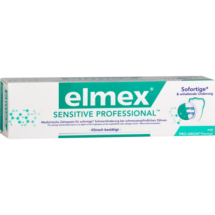 elmex Sensitive Professional medizinische Zahnpasta, 75 ml Dentifrice