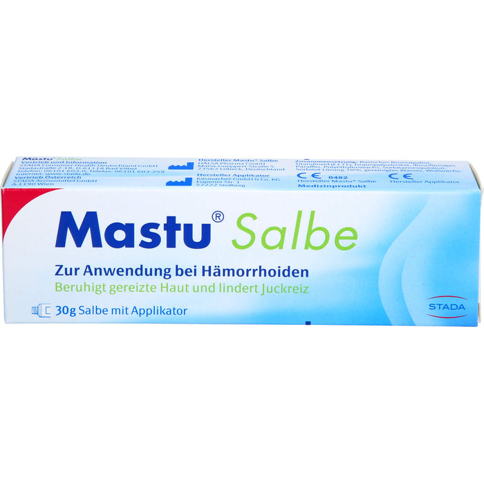 Mastu Salbe beruhigt gereizte Haut und mildert Juckreiz, 30 g Onguent