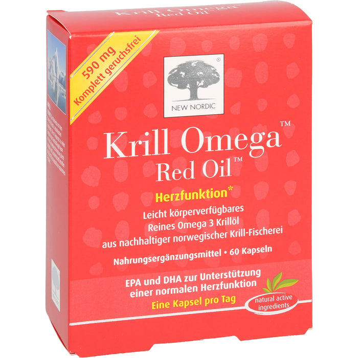 Krill Omega Red Oil Kapseln, 60 pc Capsules