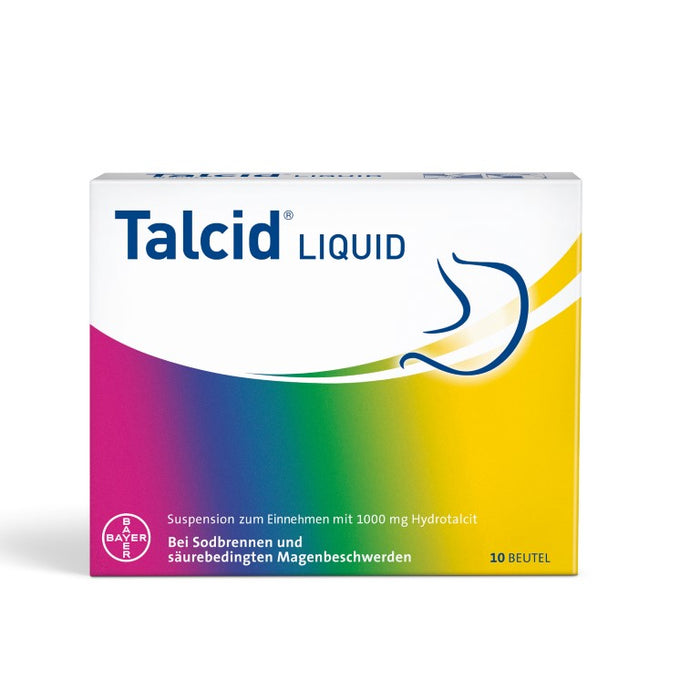 Talcid Liquid Beutel, 10 St. Lösung