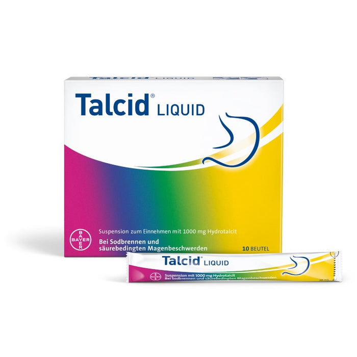 Talcid Liquid Beutel, 10 St. Lösung