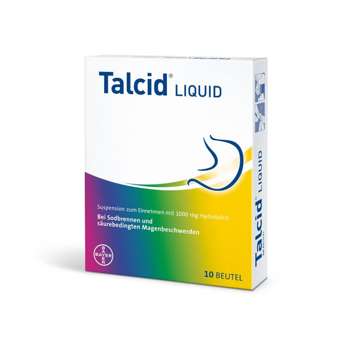 Talcid Liquid Beutel, 10 pc Solution