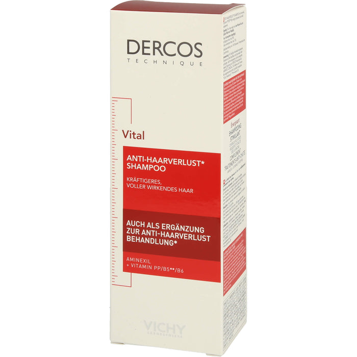 VICHY Dercos Vital bei Haarausfall Shampoo, 200 ml Shampoing