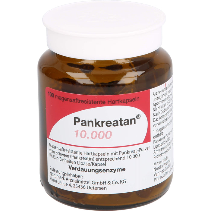 Pankreatan 10.000, Magensaftresistente Hartkapseln, 200 pcs. Capsules