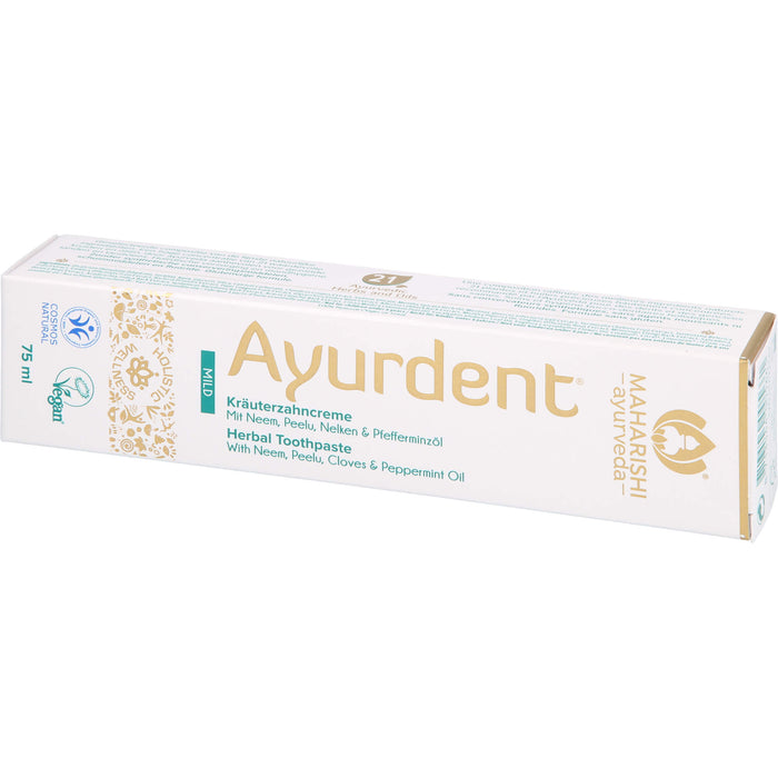 Ayurdent Zahncreme Mild, 75 ml ZCR