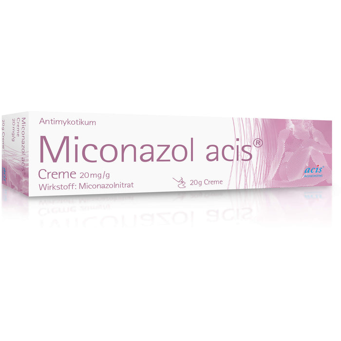 Miconazol acis Creme Antimykotikum, 20 g Cream