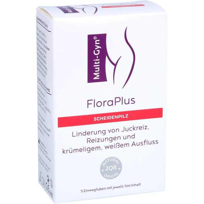 Multi-Gyn FloraPlus gegen Scheidenpilz Einwegtuben, 5 pc Tubes