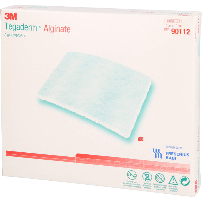 Tegaderm Alginate FK 10x10cm Kompressen, 10 St KOM