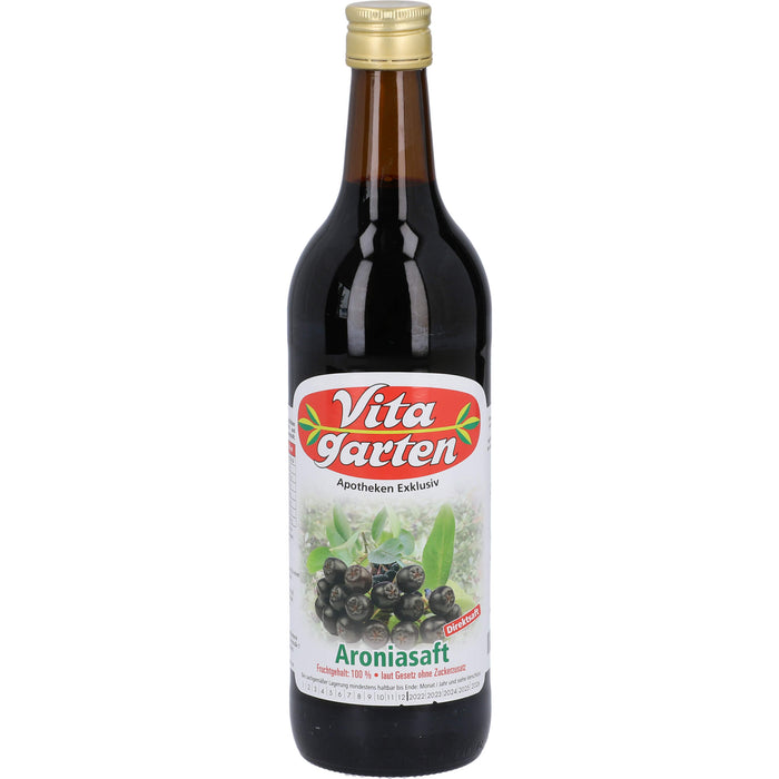 Vitagarten Aroniasaft, 750 ml Lösung