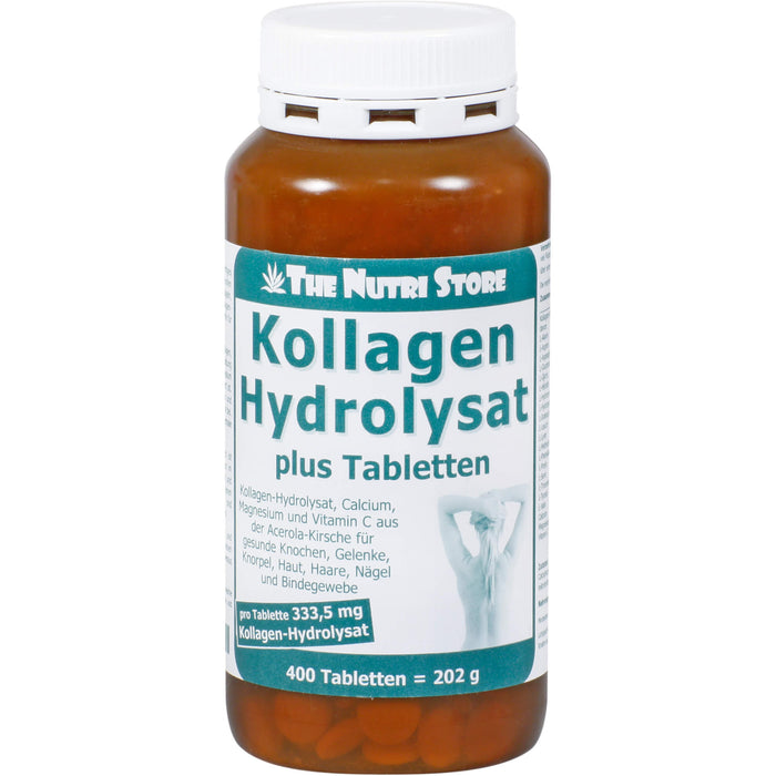 The Nutri Store Kollagen Hydrolysat plus Tabletten, 400 St. Tabletten