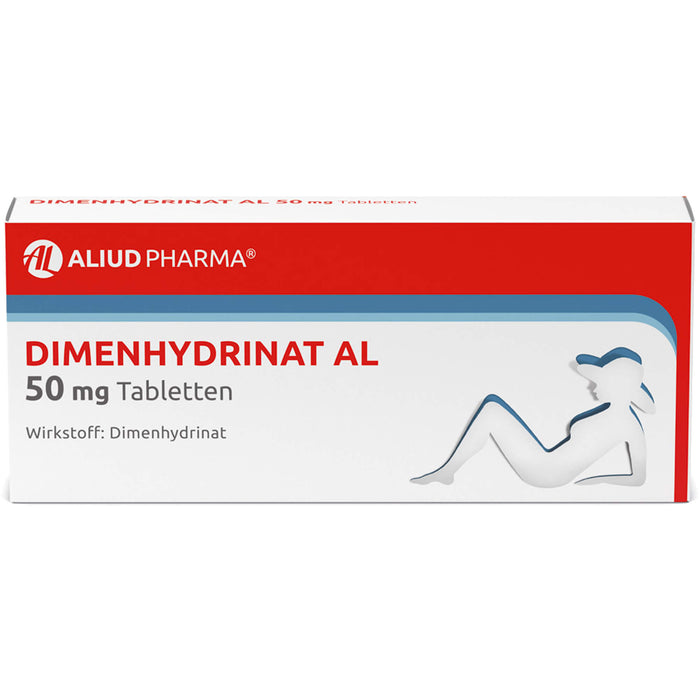 Dimenhydrinat AL 50 mg Tabletten, 20 pc Tablettes