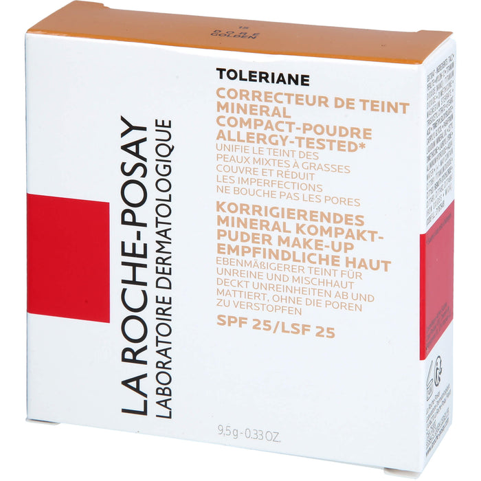 LA ROCHE-POSAY Toleriane Mineral Puder 15 Golden, 9 g Poudre