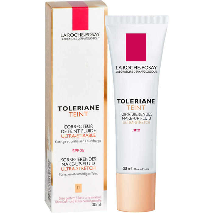 La Roche-Posay Toleriane korrigierendes Make-up Fluid 11 Beige Clair, 30 ml Solution