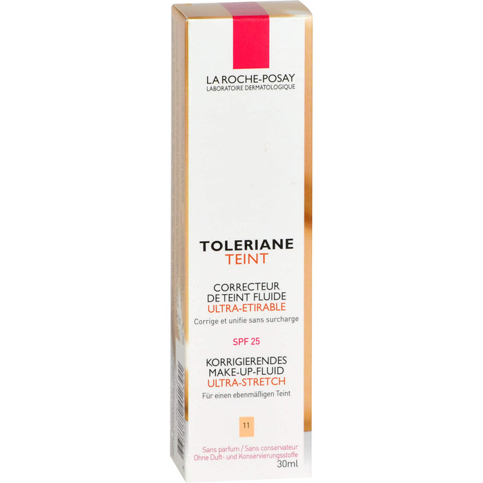 La Roche-Posay Toleriane korrigierendes Make-up Fluid 11 Beige Clair, 30 ml Lösung