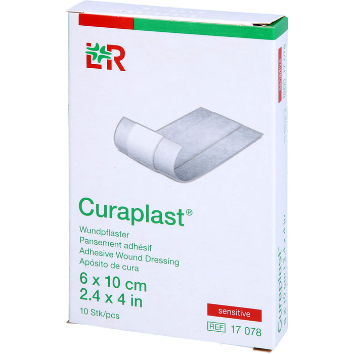 Curaplast sensitive Wundschnellverband 6 cm x 10 cm, 10 pc Pansement